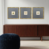 Paragon Pastel Moths II S/3 Green 17 X 17 X 2 Wall Art