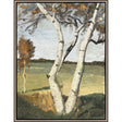Paragon Birch Tree in a Landscape Green 51 X 39 X 3 Wall Art