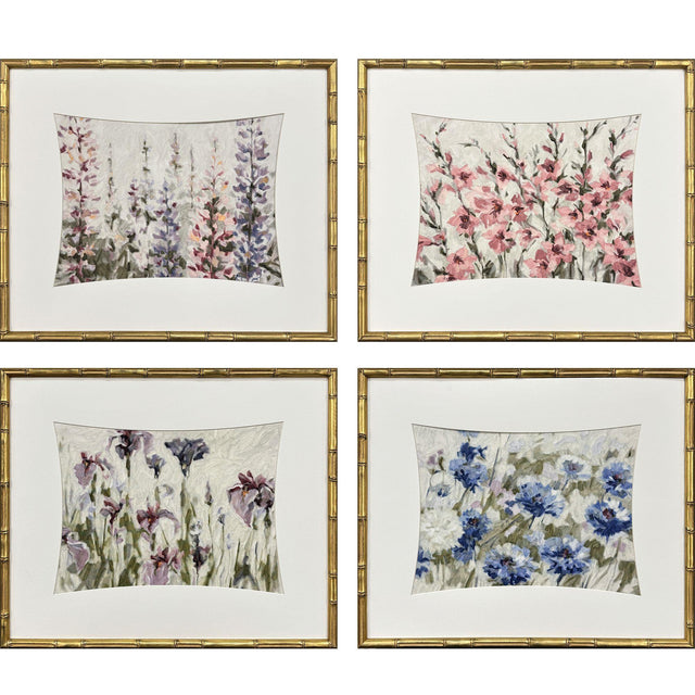 Paragon Floral Haven S/4 Green 19 X 23 X 2 Wall Art