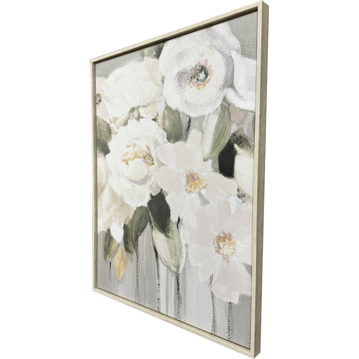Paragon Promise of Giverny White 50 X 38 X 3 Wall Art