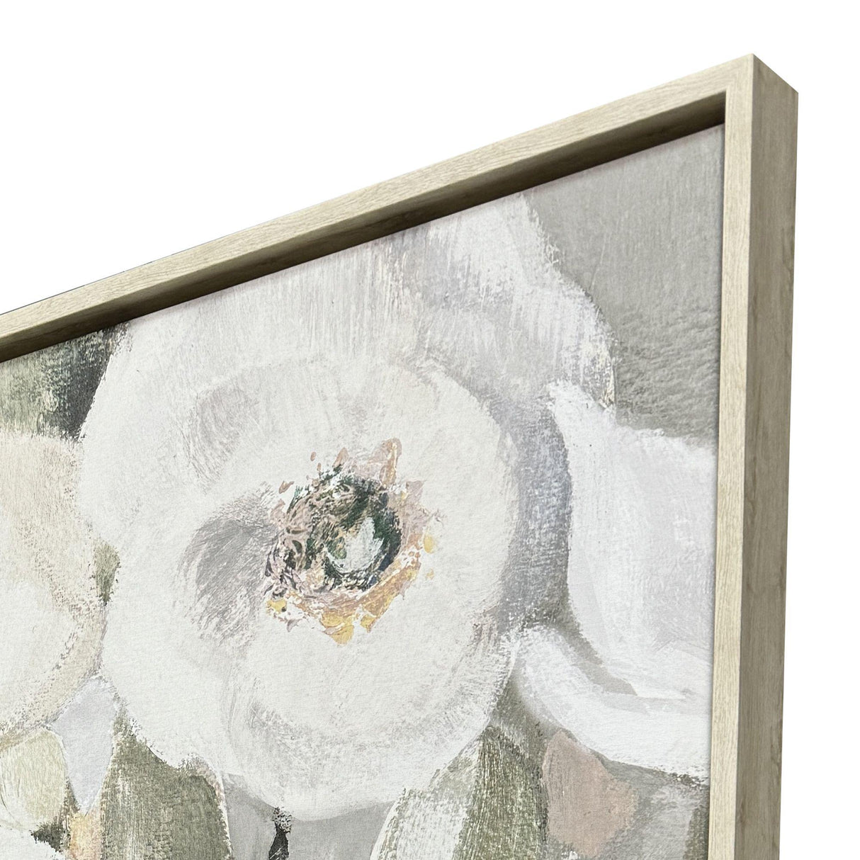 Paragon Promise of Giverny White 50 X 38 X 3 Wall Art