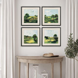 Paragon Verdant View S/4 Green 21 X 21 X 1 Wall Art