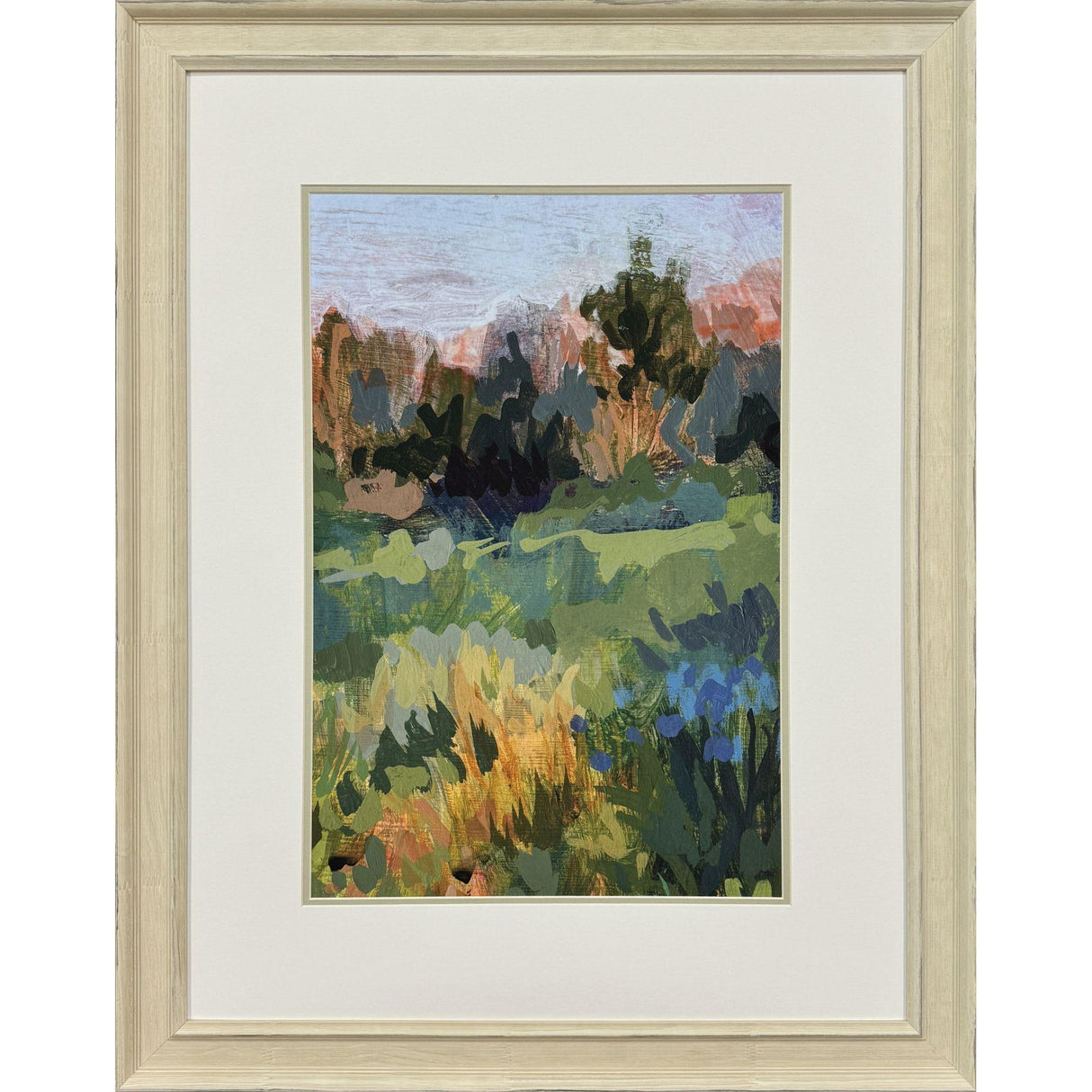 Paragon Walk This Way - Right Green 36 X 28 X 2 Wall Art
