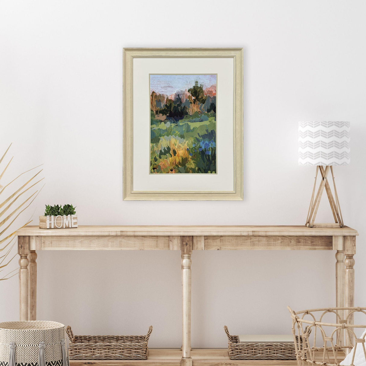Paragon Walk This Way - Right Green 36 X 28 X 2 Wall Art