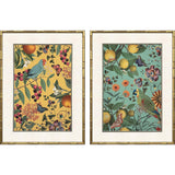 Paragon Floral Fruit Garden S/2 Green 31 X 23 X 2 Wall Art