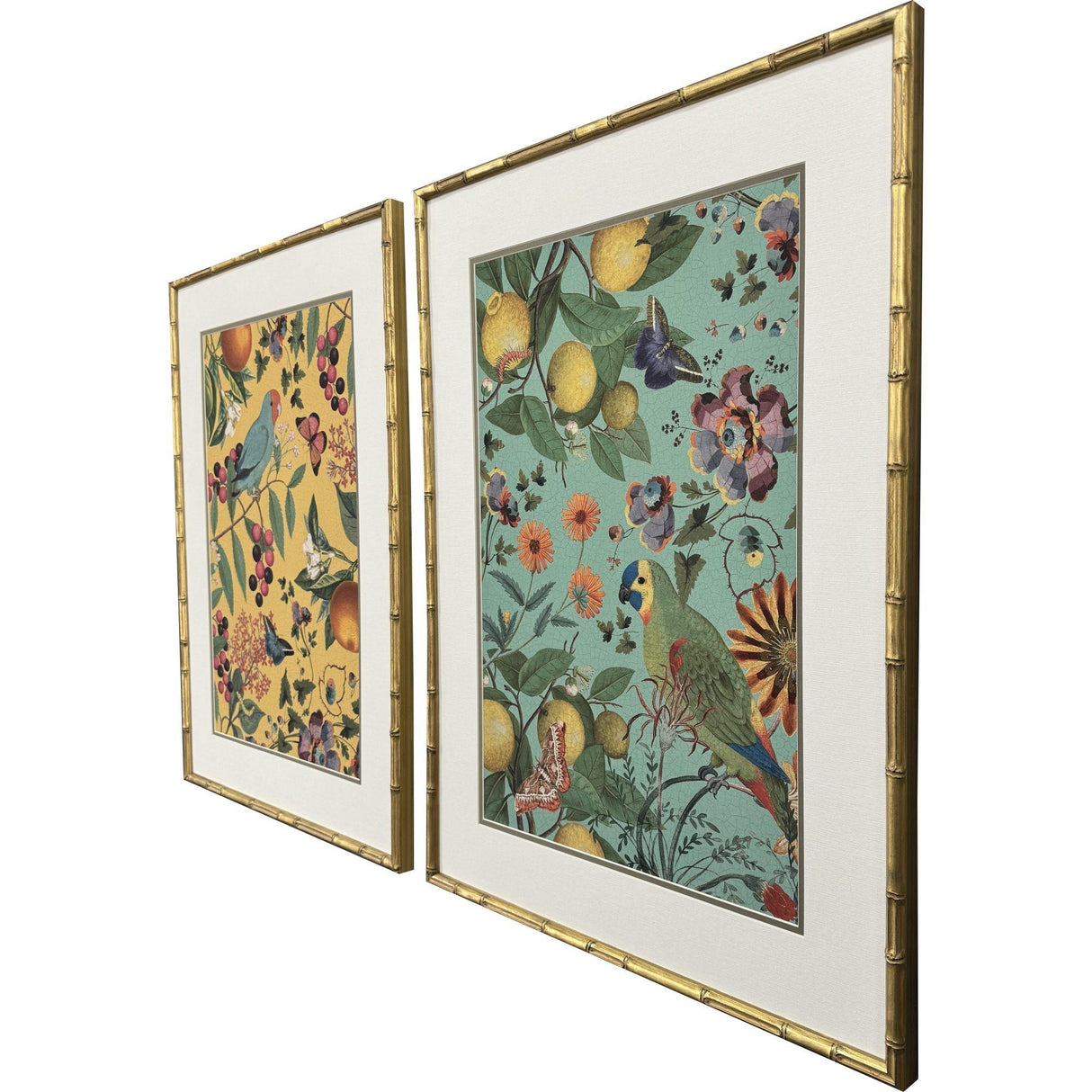 Paragon Floral Fruit Garden S/2 Green 31 X 23 X 2 Wall Art