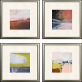 Paragon Composition in Copper S/4 Blue 20 X 20 X 1 Wall Art