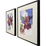 Paragon Modern Fleur S/2 Purple 34 X 26 X 3 Wall Art