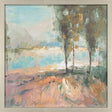 Paragon La Riviere Blue 37 X 37 X 2 Wall Art