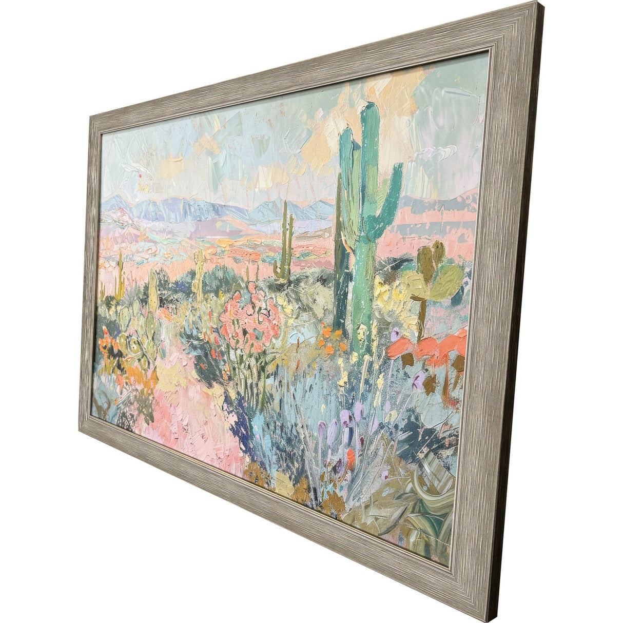 Paragon Pastel Desert Pink 36 X 52 X 2 Wall Art