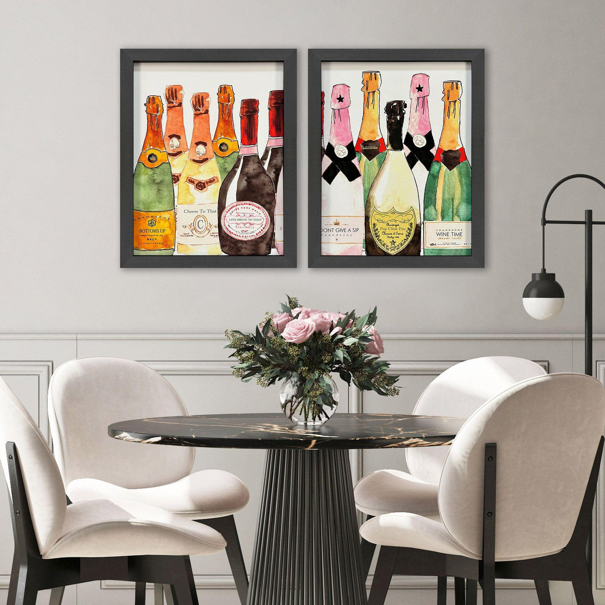 Paragon Bubbly S/2 Multi 31 X 25 X 2 Wall Art