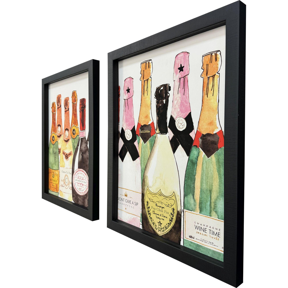 Paragon Bubbly S/2 Multi 31 X 25 X 2 Wall Art