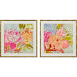 Paragon Bright Florist S/2 Pink 25 X 25 X 2 Wall Art