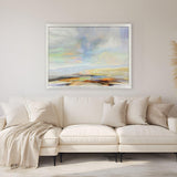 Paragon Blue Sky 4 Blue 39 X 51 X 2 Wall Art