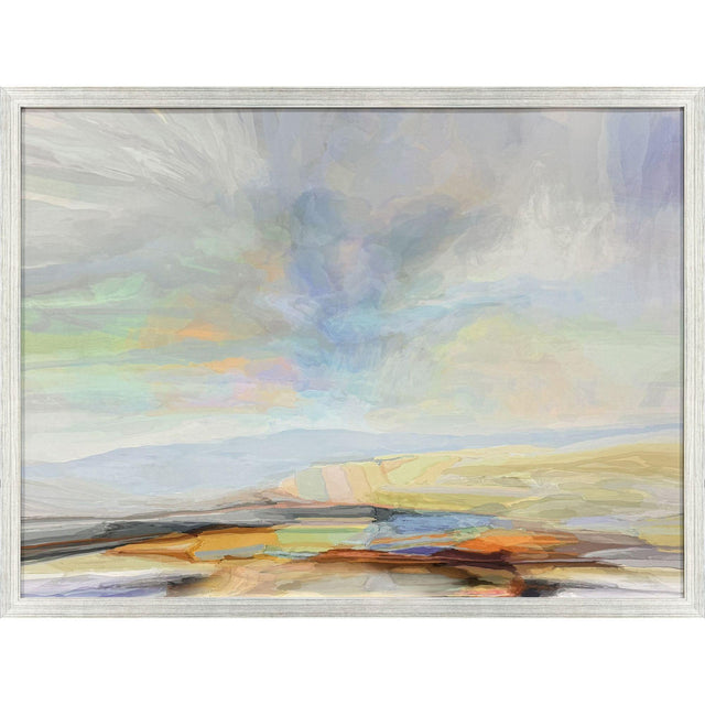 Paragon Blue Sky 4 Blue 39 X 51 X 2 Wall Art