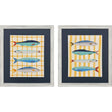 Paragon Little Fish S/2 Blue 29 X 25 X 1 Wall Art