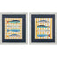 Paragon Little Fish S/2 Blue 29 X 25 X 1 Wall Art