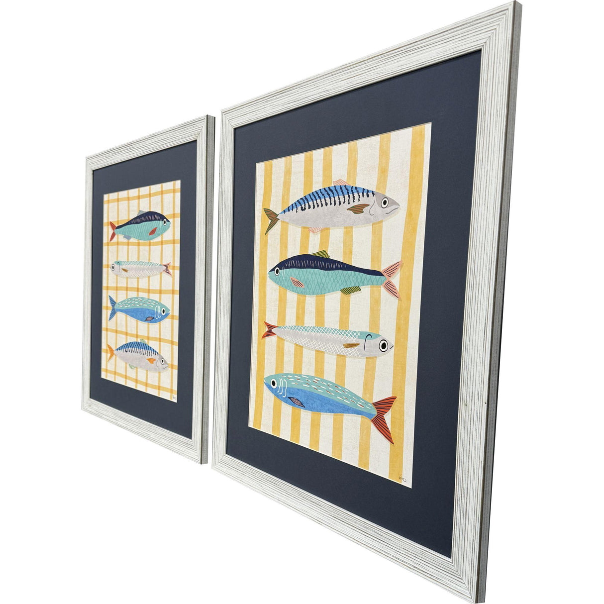 Paragon Little Fish S/2 Blue 29 X 25 X 1 Wall Art