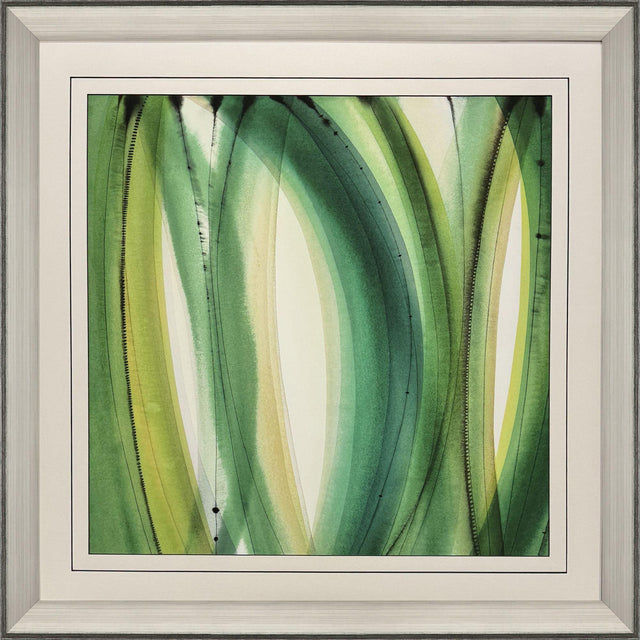 Paragon Viridian 3 Green 36 X 36 X 3 Wall Art
