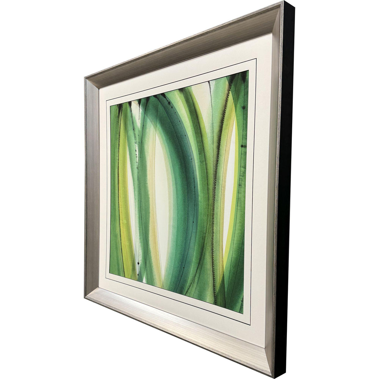 Paragon Viridian 3 Green 36 X 36 X 3 Wall Art