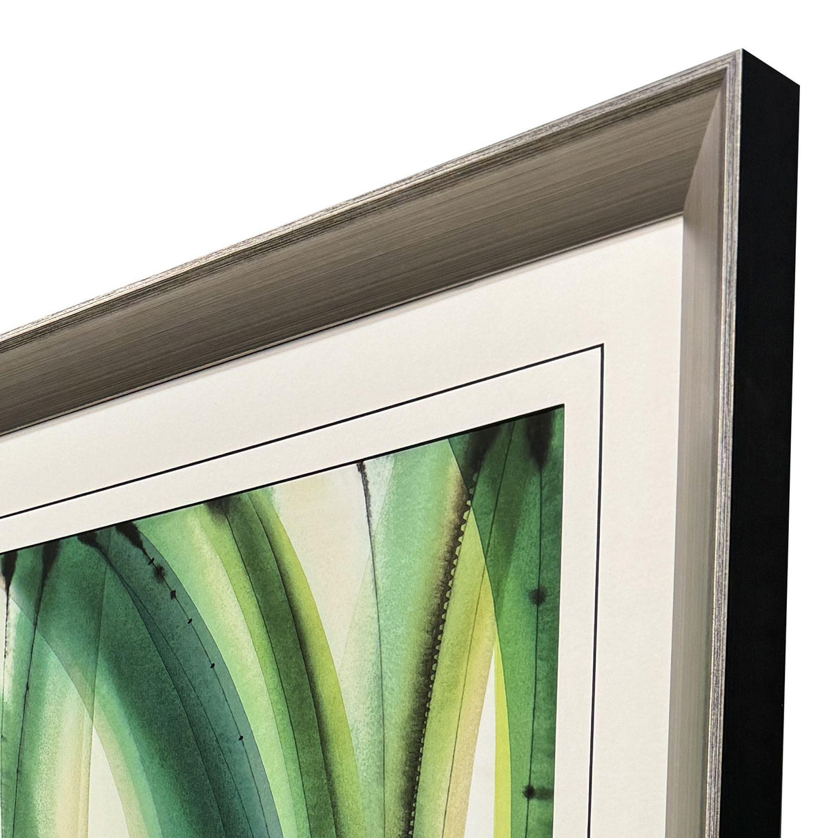 Paragon Viridian 3 Green 36 X 36 X 3 Wall Art