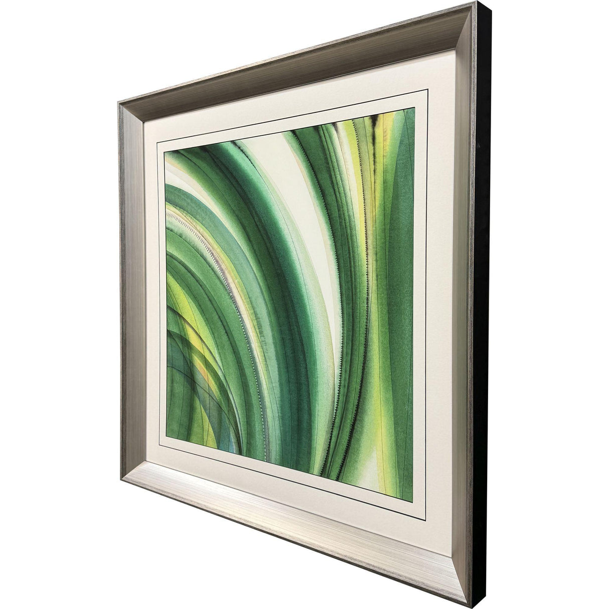 Paragon Viridian 4 Green 36 X 36 X 3 Wall Art