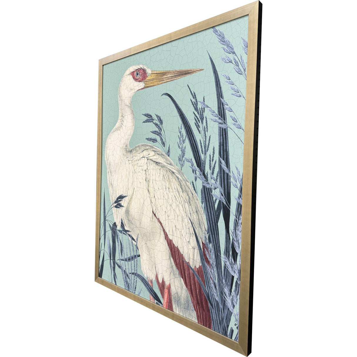 Paragon Coastal Paradise Stork Blue 51 X 39 X 2 Wall Art