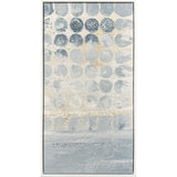 Paragon Blue Dots II Blue 50 X 26 X 2 Wall Art