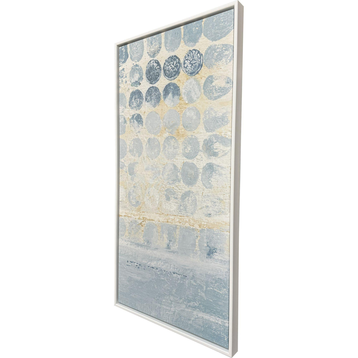 Paragon Blue Dots II Blue 50 X 26 X 2 Wall Art