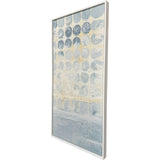 Paragon Blue Dots II Blue 50 X 26 X 2 Wall Art