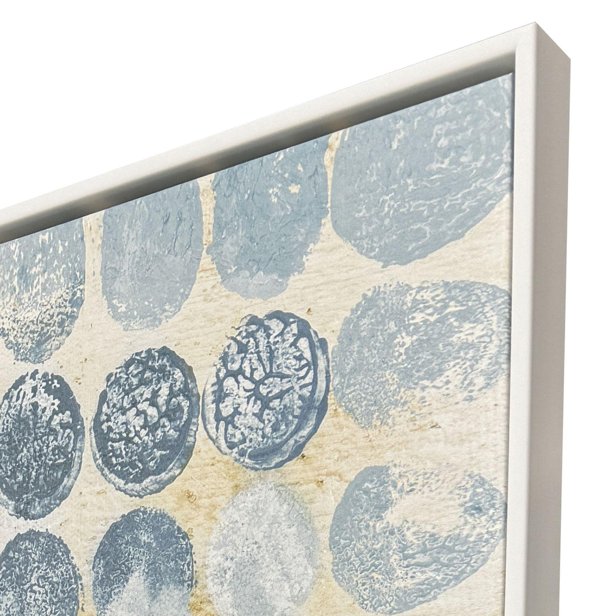 Paragon Blue Dots II Blue 50 X 26 X 2 Wall Art