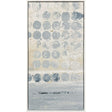Paragon Blue Dots I Blue 50 X 26 X 2 Wall Art