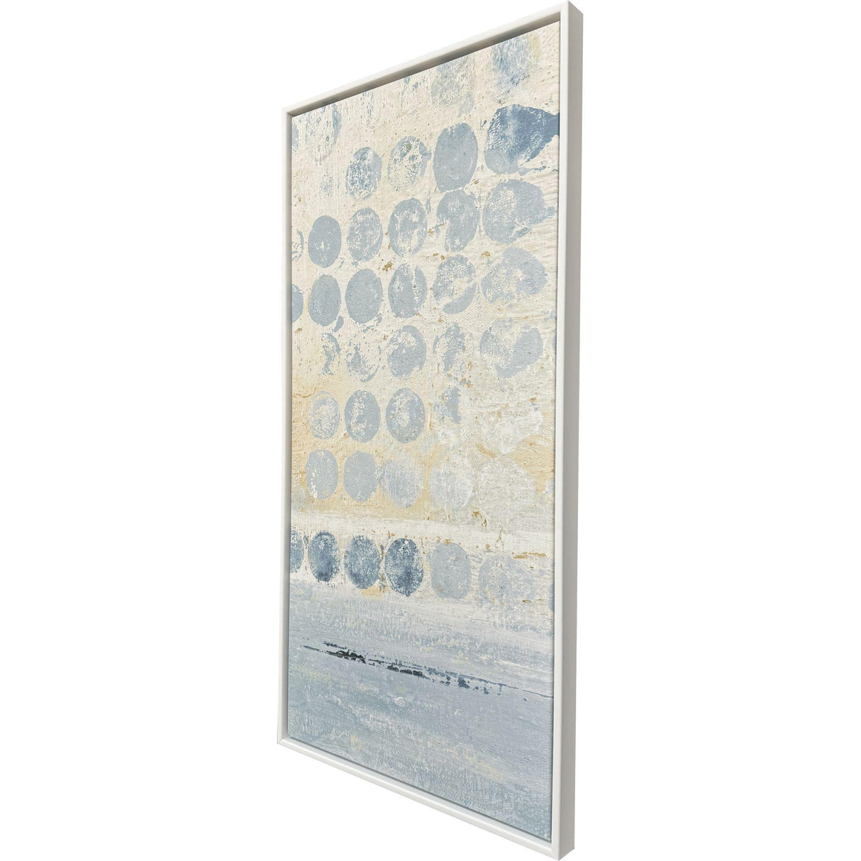 Paragon Blue Dots I Blue 50 X 26 X 2 Wall Art