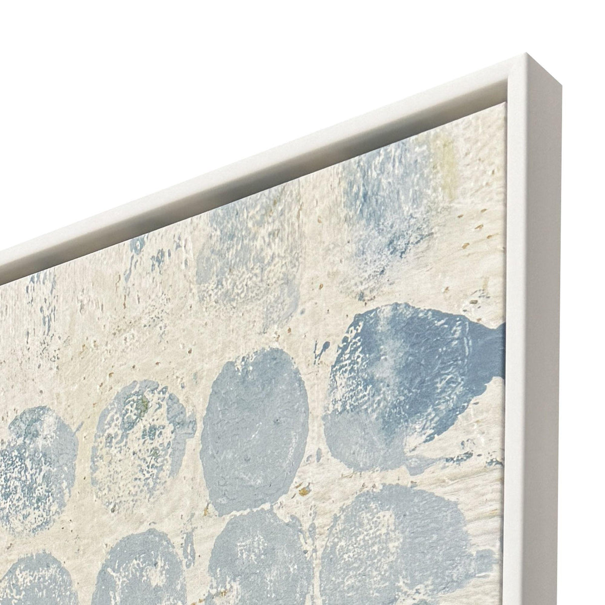 Paragon Blue Dots I Blue 50 X 26 X 2 Wall Art