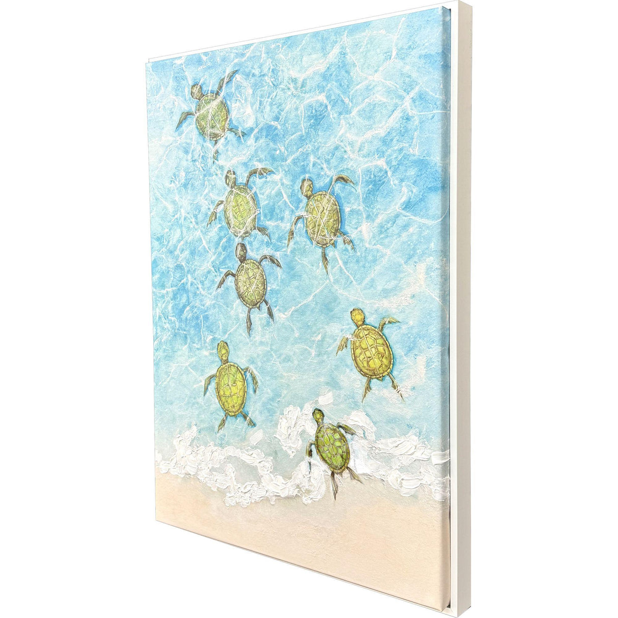 Paragon Swimming Turtles I Blue 29 X 21 X 3 Wall Art