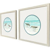 Paragon Shoreline Duo S/2 Blue 17 X 17 X 1 Wall Art
