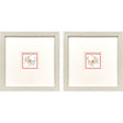 Paragon Dreamy Crab S/2 Orange 11 X 11 X 1 Wall Art