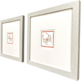 Paragon Dreamy Crab S/2 Orange 11 X 11 X 1 Wall Art