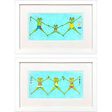 Paragon Summer Splash I S/2 Blue 19 X 29 X 2 Wall Art