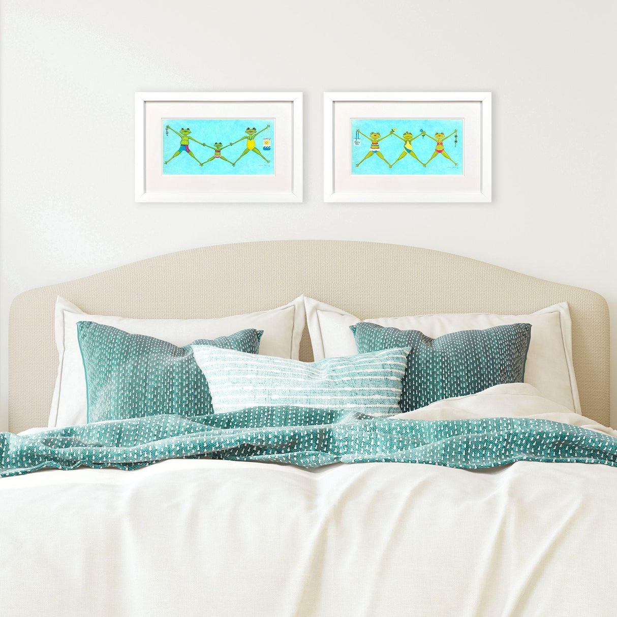 Paragon Summer Splash I S/2 Blue 19 X 29 X 2 Wall Art