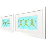 Paragon Summer Splash I S/2 Blue 19 X 29 X 2 Wall Art