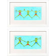 Paragon Summer Splash II S/2 Blue 19 X 29 X 2 Wall Art