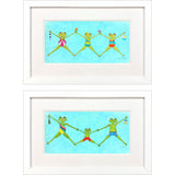 Paragon Summer Splash II S/2 Blue 19 X 29 X 2 Wall Art