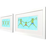 Paragon Summer Splash II S/2 Blue 19 X 29 X 2 Wall Art