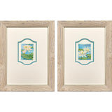Paragon Water Lily Reverie S/2 Blue 17 X 13 X 1 Wall Art