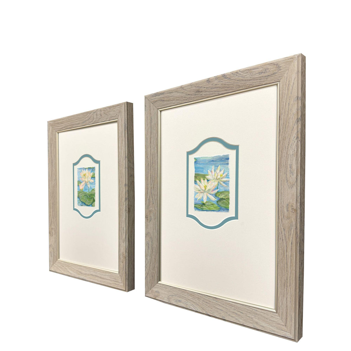Paragon Water Lily Reverie S/2 Blue 17 X 13 X 1 Wall Art