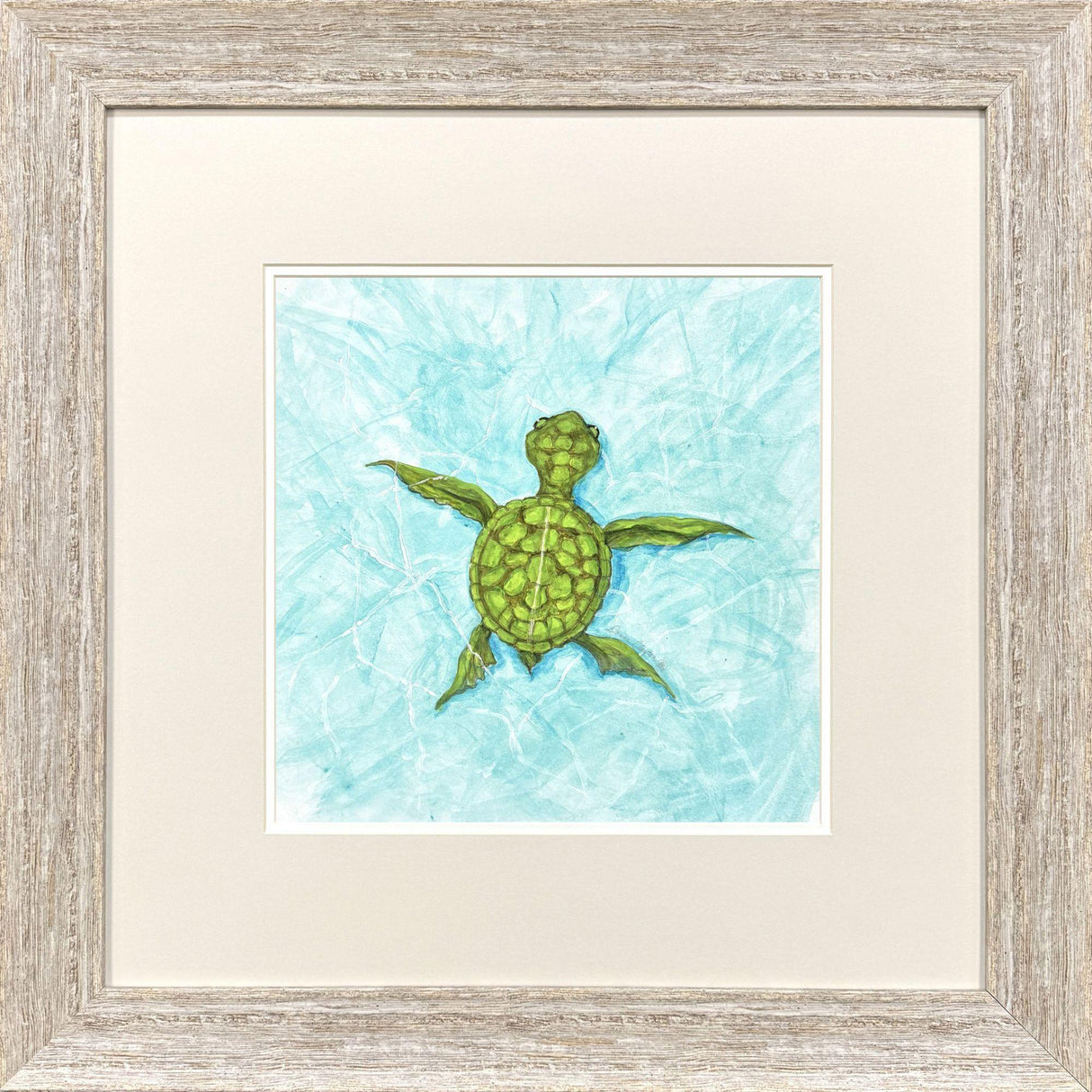 Paragon Swim Lesson I Blue 26 X 26 X 2 Wall Art