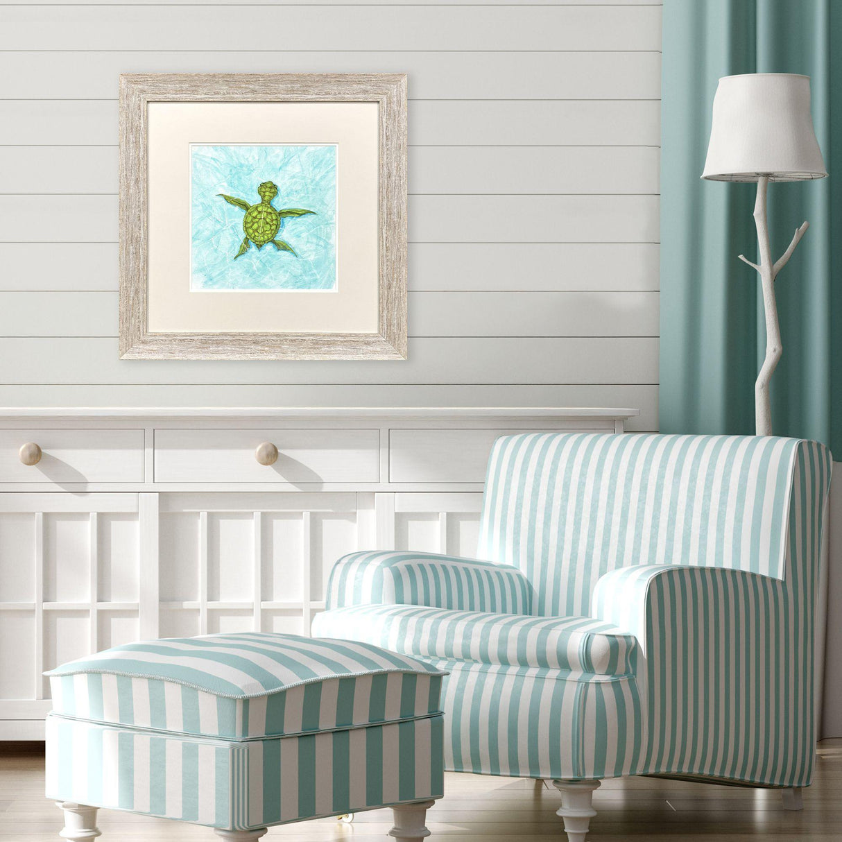Paragon Swim Lesson I Blue 26 X 26 X 2 Wall Art