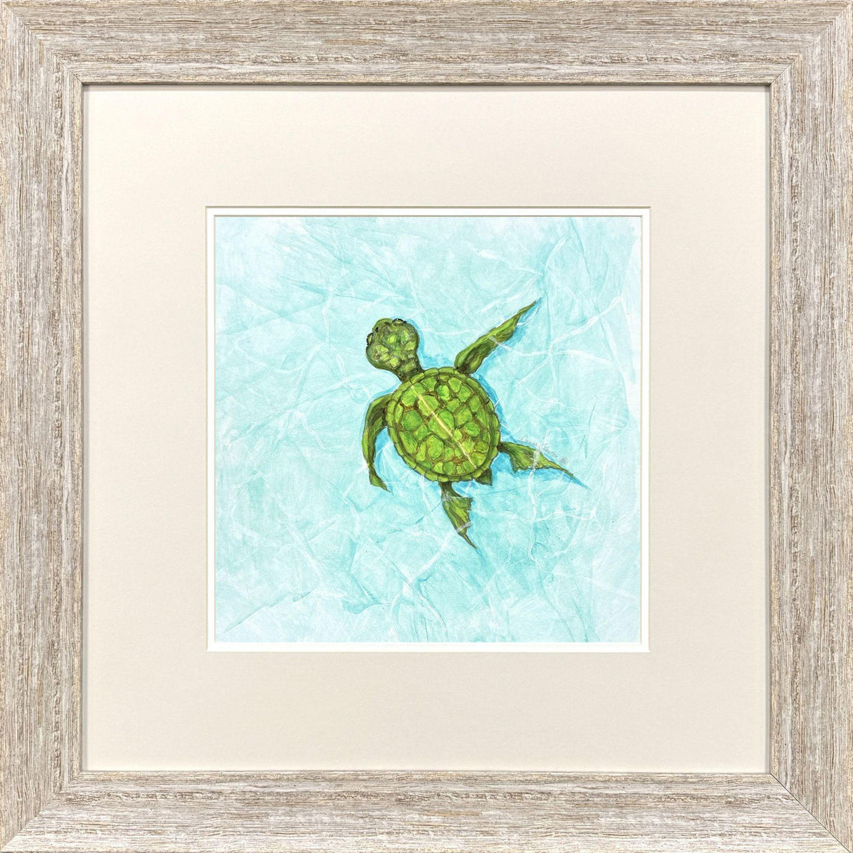 Paragon Swim Lesson II Blue 26 X 26 X 2 Wall Art