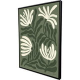 Paragon Simple Petals I Green 35 X 29 X 2 Wall Art